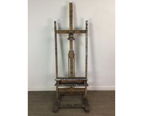 ARTIST’S EASEL BY DALER ROWNEY,with applied plaque, 188cm high