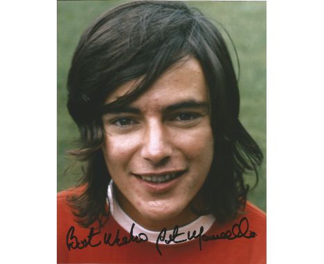 Football. Peter Marinello signed 10x8 colour photo. Photo shows Marinello in an Arsenal kit in a close up photoshoot. Good co