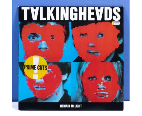 Talking Heads - a copy of Remain in the Light, Sire Records Germany SRK 6095, with printed lyrics sheet. VG+ to near mint
