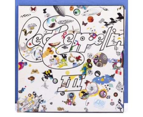 Led Zeppelin III Atlantic Records K 50002 VG+ to near mint