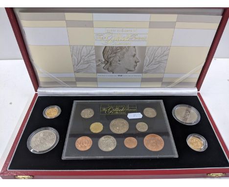 United Kingdom - Elizabeth II (1952 - 2022), Royal Mint The Gillick Portrait Collection, Comprising of 13 uncirculated coins 