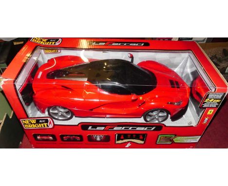 A Newbright radio controlled model of La Ferrari, housed in the original window box 