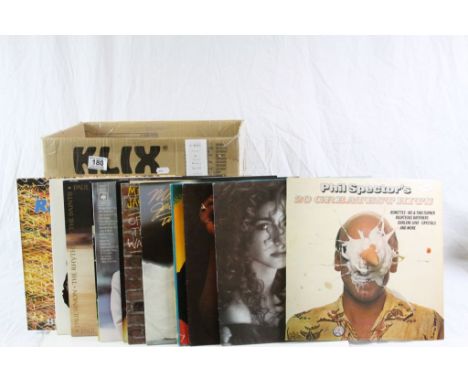 Vinyl - Collection of approximately 60 Rock and Pop LPs featuring Status Quo, Blondie, Michael Jackson, Rolling Stones etc, s