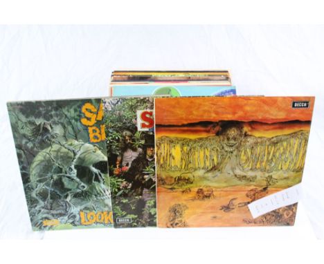 Vinyl - Savoy Brown - Collection of 12 LP's to include Blue Matter (SKL 4994) boxed Decca, A Step Further (SKL 5013) boxed De