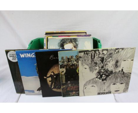 Vinyl - Rock &amp; Pop - Approx 25 LP's to include The Beatles x 2 (Revolver, Sgt Peppers), The Who x 2 (Tommy, The Kids Are 