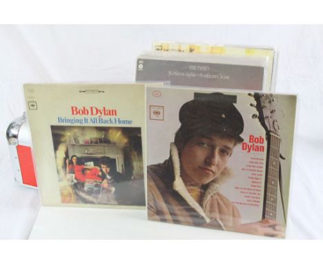 Vinyl - Bob Dylan &amp; The Band - Collection of over 20 LP's both UK &amp; US pressings to include Blood On The Tracks, John