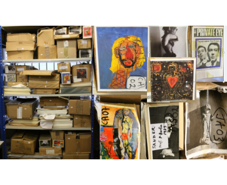 Very large quantity of ephemera originally from the National Portrait Gallery souvenir shop to include postcards, prints &amp