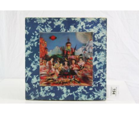 Vinyl - The Rolling Stones Their Satanic Majesties Request MONO TXL103 with 3D cover and red inner, vinyl vg, sleeves gd over