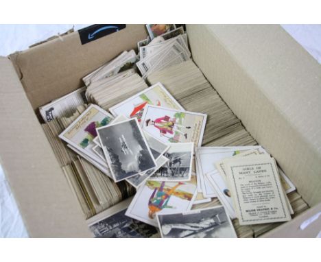 Quantity of cigarette cards to include Wills, Players, Carreras etc