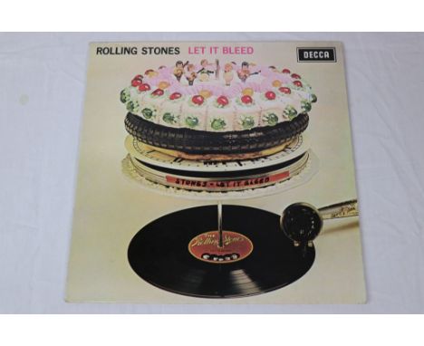 Vinyl - The Rolling Stones - Let It Bleed (Decca SKL 291019) French pressing, distribution by Barclay, with original inner.  