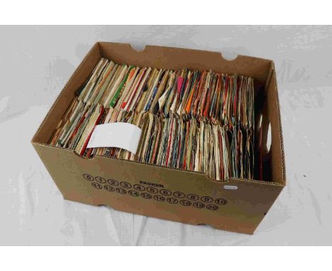 Vinyl - Collection of approx 280 45's of various genres and decades to include The Beatles, Rolling Stones, ELO, Michael Jack