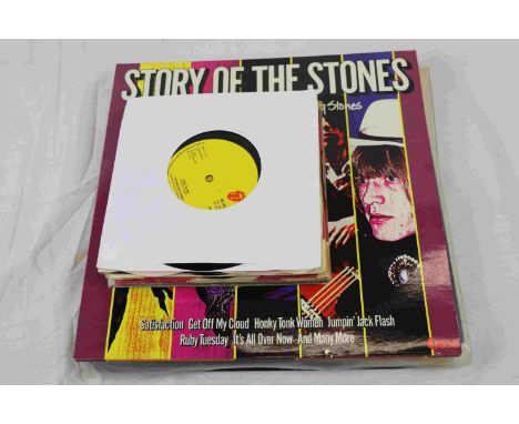 Vinyl - Rolling Stones - A Collection of 6 albums to include Rolled Gold, Story Of, Out Of Our Heads, Gimme Shelter, Trademar