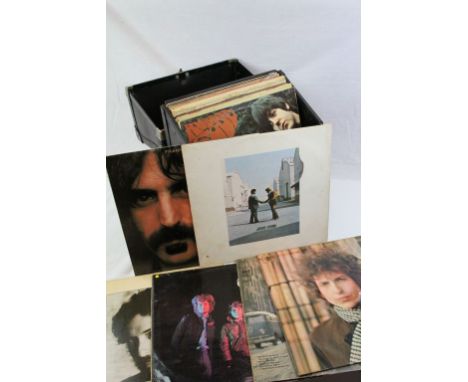 Vinyl - Collection of over 20 Rock and Pop LPs featuring The Beatles, Rolling Stones, Pink Floyd, Bob Dylan, condition varies