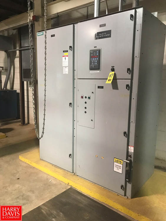 Siemens 4160 Volt Medium Voltage Motor Control Center with 5,000 AMPS