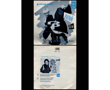 Pepsi and Shirlee signed 33rpm vinyl record sleeve. Record included. Good condition. All autographed items come with a Certif