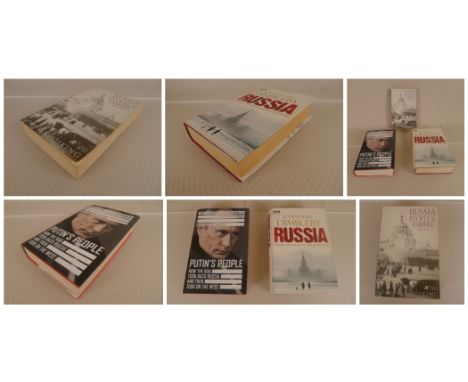 3 x various books on Russia comprising Putin's People - How The KGB Took Back Russia and Then Took On The West by Catherine B