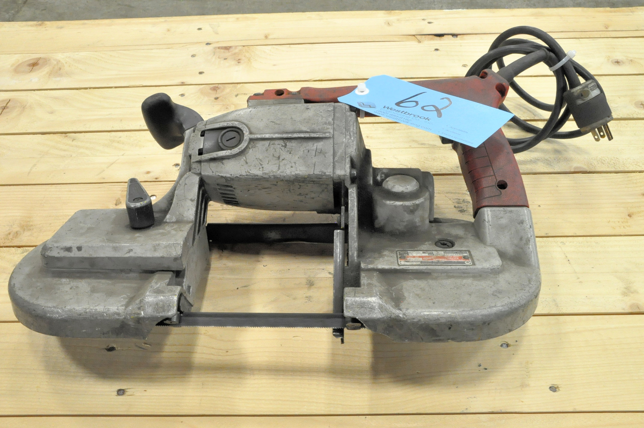 MILWAUKEE Model 6230, 350RPM Handheld Portable Band Saw, S/N