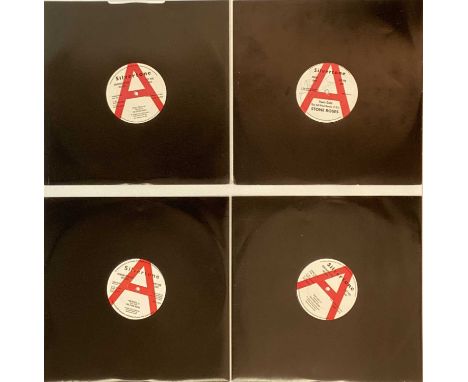 THE STONE ROSES - UK 12" PROMOS (WITH JOHN SQUIRE SIGNED). Not backing down now with these 4 x scarce UK 12" promos including