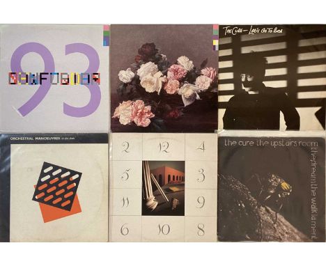 THE CURE/NEW ORDER/OMD - 12"/7" COLLECTION. Brill split pack of 26 x 7" plus 9 x  12"/LPs. To include The Cure (x8) - Let's G