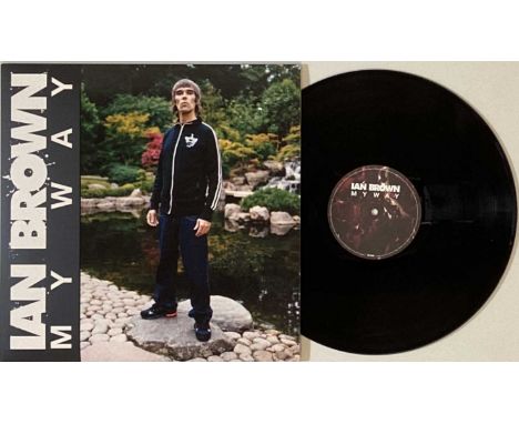 IAN BROWN - MY WAY LP (2009 ALBUM - FICTION 2717470). The superb 2009 LP from Ian Brown, this the quickly deleted and long ou