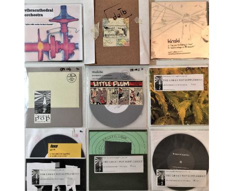 THE GREAT POP SUPPLEMENT - INITIAL 7" RELEASES. Here we have a smashing pack of the first 9 7" releases by the psych/ experim