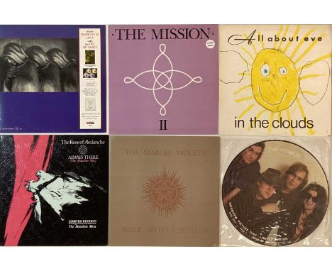 ALT/ GOTH/ WAVE - LPs/ 12". A quality collection of 26 LPs/ 12". Artists/ titles include Gaye Bikers On Acid  The Nosedive EP