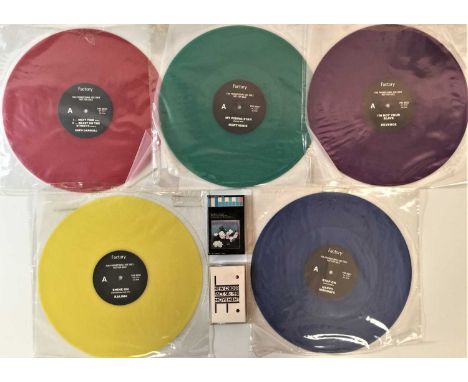 FACTORY RECORDS - AUSTRALIAN PROMO 12" COLLECTION. Excellent offering of 5 x promo only coloured Australian release 12" and a