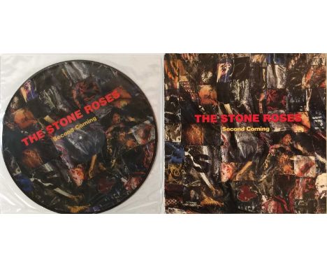 THE STONE ROSES - SECOND COMING LPs (ORIGINAL UK AND PICTURE DISC COPIES). Good times ahead with these 2 collectable copies o