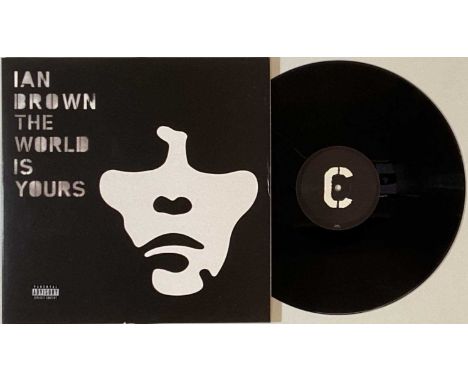IAN BROWN - THE WORLD IS YOURS LP (2007 ALBUM - POLYDOR 174 341-4). The quickly deleted and long out of print excellent 2007 