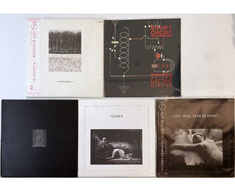 JOY DIVISION - OVERSEAS LPS/12". Cool pack of 5 x hard to find overseas pressing LPs/12" from Joy Division. Titles are Unknow