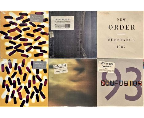 NEW ORDER - US LP/12" COLLECTION. Tremendous instant collection of 18 x (mainly) US pressing LPs/12" from New Order. Titles a