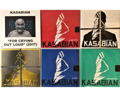 KASABIAN - 10" COLLECTION (SINGLES PLUS ALBUM). Ladies and gentlemen, here's 10 x ace 10" releases from fan favourites Kasabi