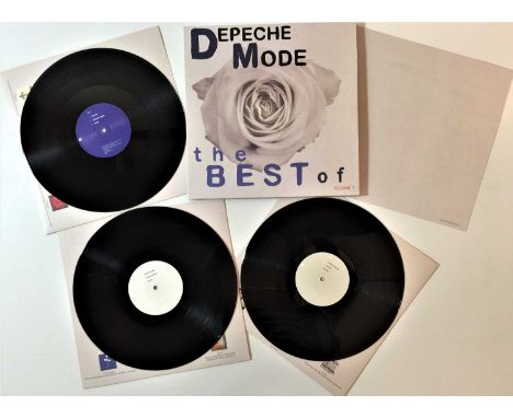 DEPECHE MODE - THE BEST OF VOLUME 1 - 3 x LP SET (ORIGINAL 2007 RELEASE - MUTEL15). Very limited 3 x LP comp from Depeche Mod