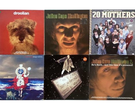 JULIAN COPE - LPs. Ace selection of 8 x LPs featuring Julian Cope largely comprising of deleted 90s originals! Titles are 20 