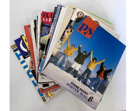 An excellent collection of approx 32 assorted zines, magazines, programmes etc. Mostly c 1990s. To include: M62, Debris, Spee