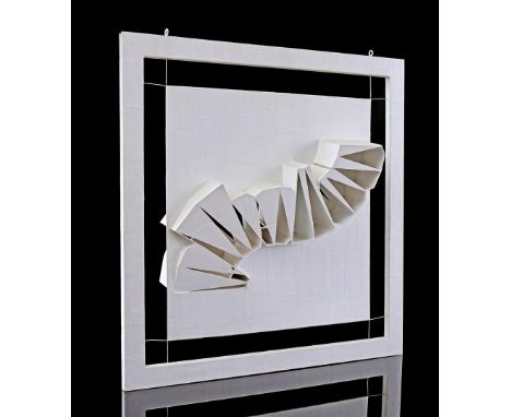 Jurriaan Willem Schrofer (1926-1990)Modern work of art without title, made of paper and cardboard, not signed, 82.5x82.5 cm