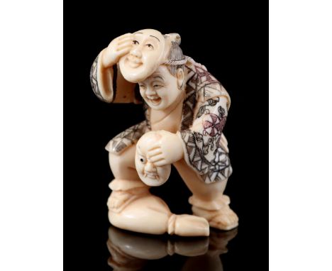 Japanese 20th Century Sitting Man deals Netsuke - Resin - Signed Seated Man - Great Detail - Excellent Condition