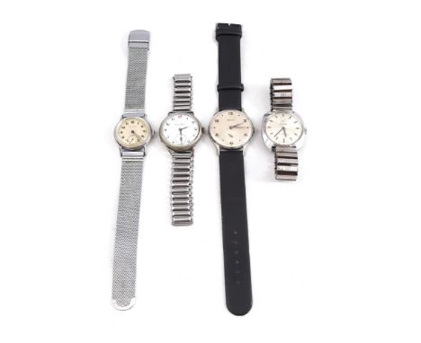 Alpina, Movado, Cyma and Enicar men's wristwatches