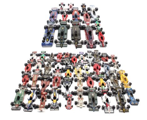 2 boxes of scale model cars mainly Burago