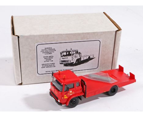 Hart Models Ltd Royal Mail Bedford TK recovery, white metal and resin, 1:48 scale, boxed