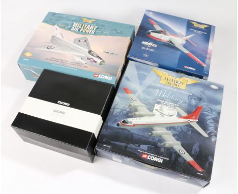 Corgi Aviation Archives 1:72 and 1:144 scale planes, Bristol Britannia 312F 'XX-367' ''Team Spirit' A&amp;AEE Boscombe Down, 