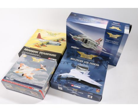 Corgi Aviation Archives 1:72 and 1:144 scale planes, McDonnell F-4N Phantom II 151000 US Navy VF111 'Sundowners' squadron 197