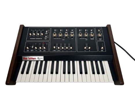 Octave Kitten II Synthesizer in excellent clean condition. 240v. Manual is a copy. (A) Tested and all seems to be working as 