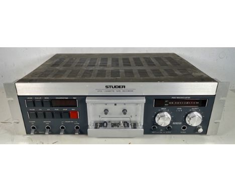 Studer A710 Cassette Tape Recorder Professional-grade cassette recorder. Precision mechanics for quality playback. Durable bu