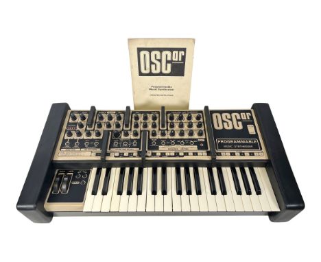 Oxford Synthesizer Company OSCar with original manual. Tested and working OPERATIONAL STATUS: (B) Tested and working - *power