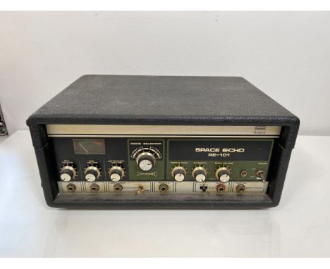Roland RE-101 Space Echo for spares or repair. Seems to be complete but is oxidised inside and generally in need of a lot of 