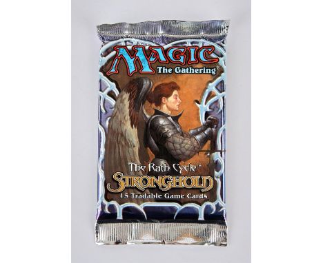Magic The Gathering - Sealed Stronghold Booster Pack. This lot features a sealed Stronghold Booster pack!Provenance: property