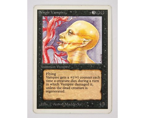 Magic The Gathering TCG - Sengir Vampire Unlimited (1993).This lot contains one copy of Sengir Vampire from Unlimited. Proven