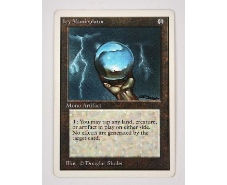 Magic The Gathering TCG - Icy Manipulator Unlimited (1993).This lot contains one copy of Icy Manipulator from Unlimited. Prov