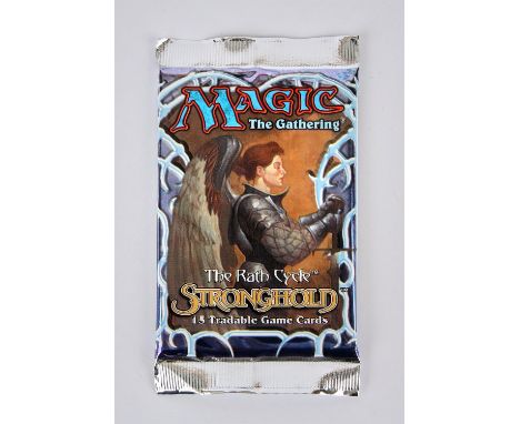 Magic The Gathering - Sealed Stronghold Booster Pack. This lot features a sealed Stronghold Booster pack!Provenance: property